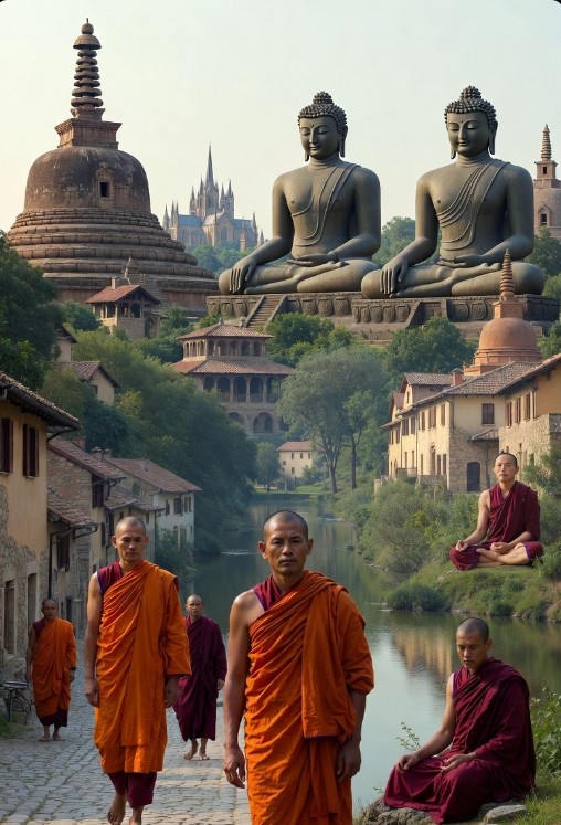 How Buddhism Spread Across Europe — And India’s Timeless Role