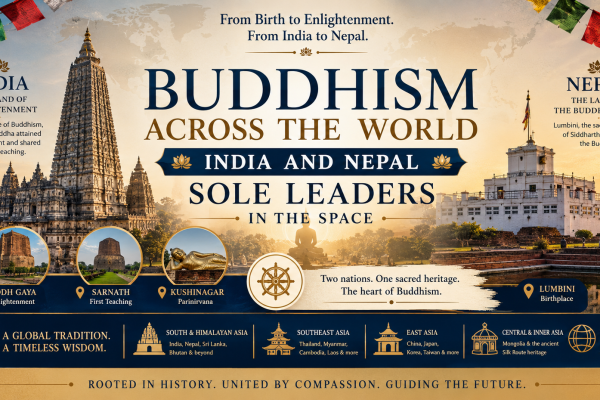 India Nepal Buddhism Leaders