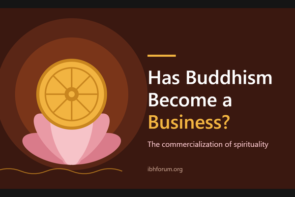 Buddhism a business