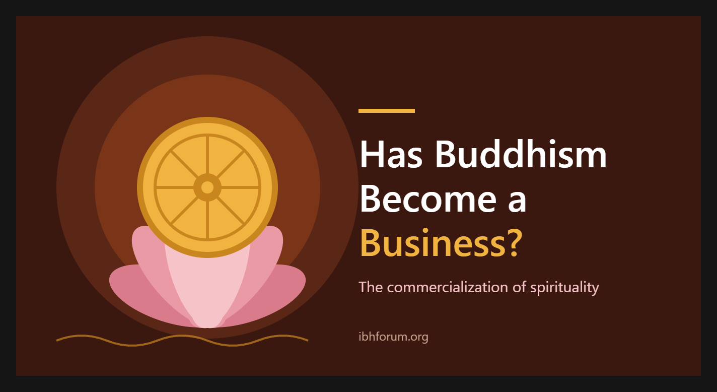Buddhism a business